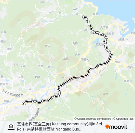 9026 Bus Line Map