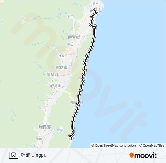 1140 bus Line Map