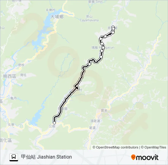 T515(延駛衛生所)(週六行駛) Bus Line Map