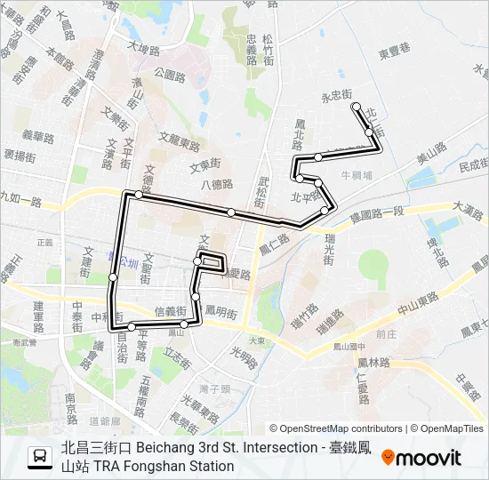 5區間2 Bus Line Map