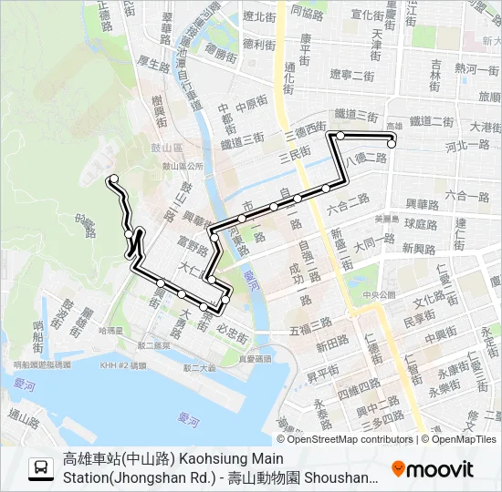 56A Bus Line Map