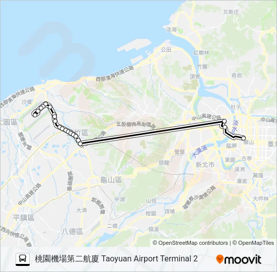 1819BB Bus Line Map
