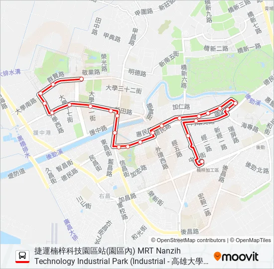 紅56 Bus Line Map