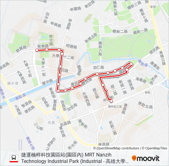 紅56 Bus Line Map