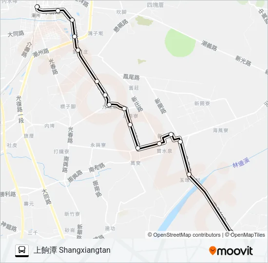 8211A Bus Line Map