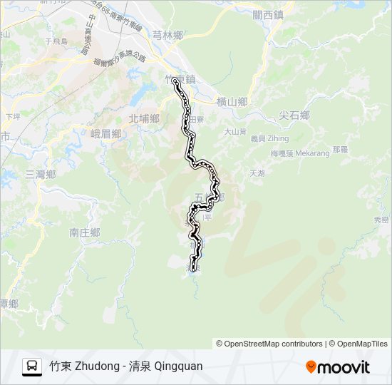 巴士5630的線路圖