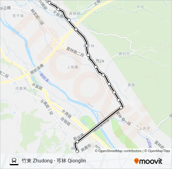 5633 Bus Line Map