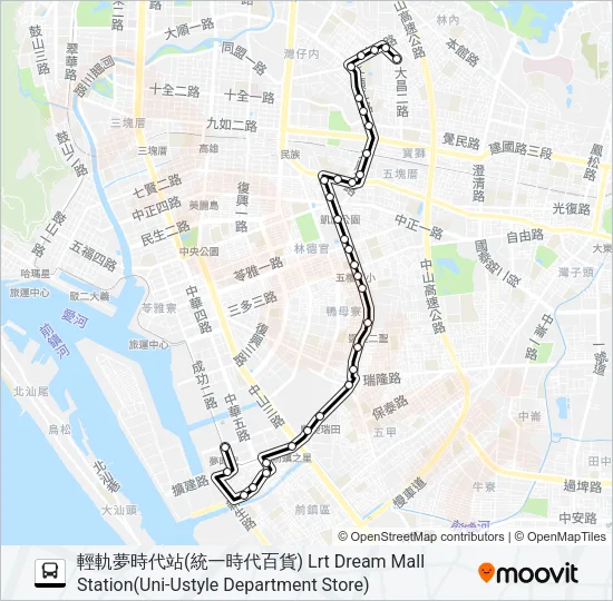37 Bus Line Map