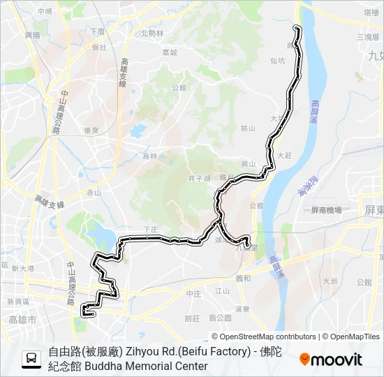 橘7B(假日停駛) Bus Line Map