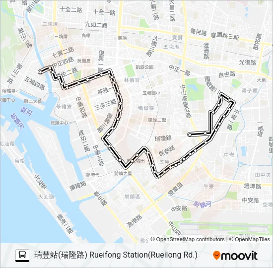 巴士25的線路圖