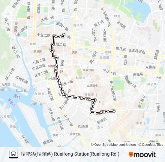 26A Bus Line Map