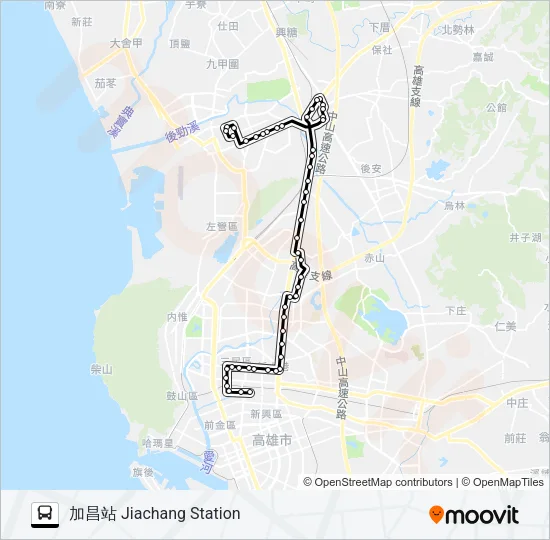巴士28的線路圖