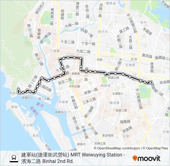 248 Bus Line Map