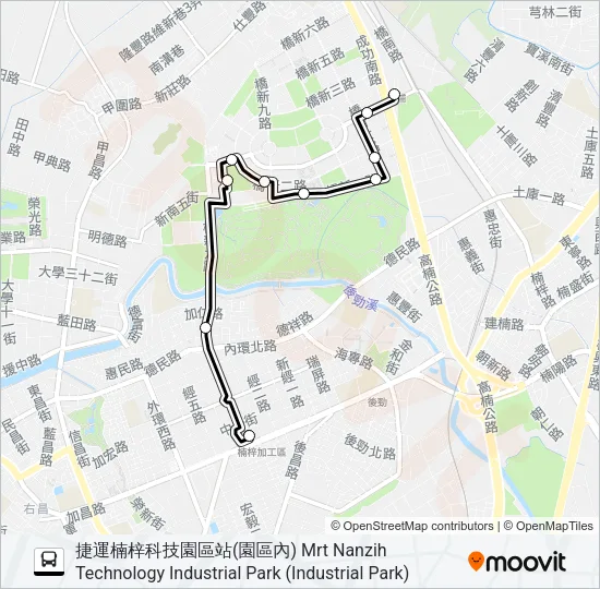 98 Bus Line Map