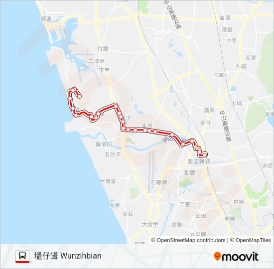 紅79 Bus Line Map