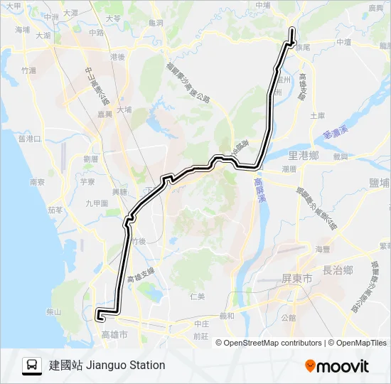 8023 Bus Line Map