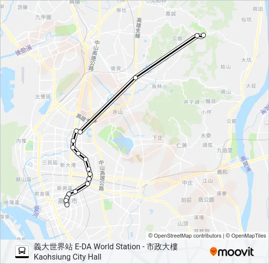 8503 Bus Line Map