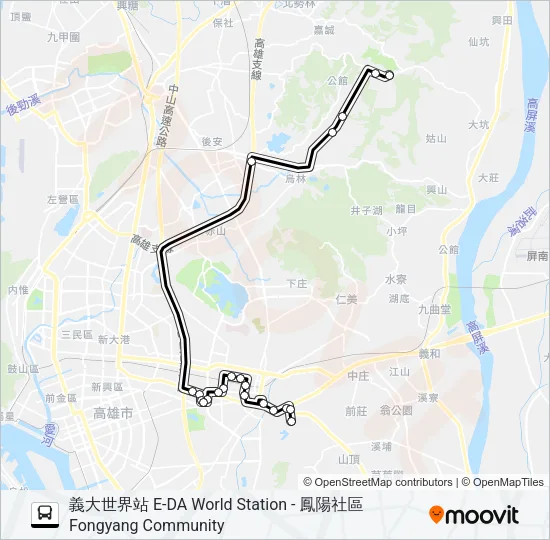 8504 Bus Line Map