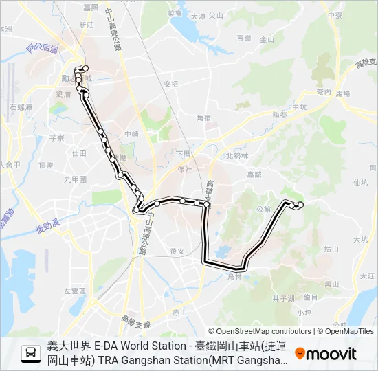 8506 Bus Line Map