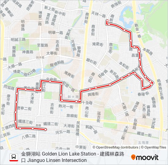 紅31 bus Line Map