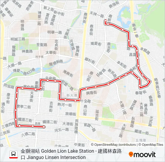 紅31 Bus Line Map