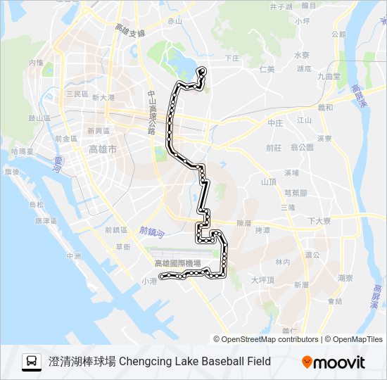 巴士30的線路圖