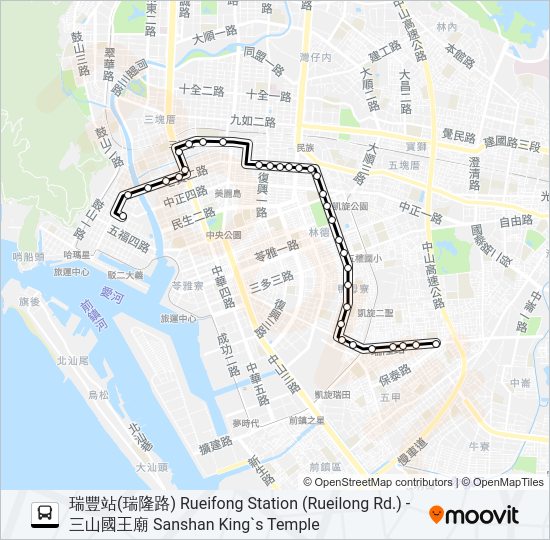 82公車式小黃 bus Line Map