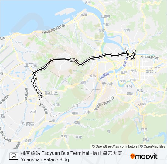 巴士9023的線路圖