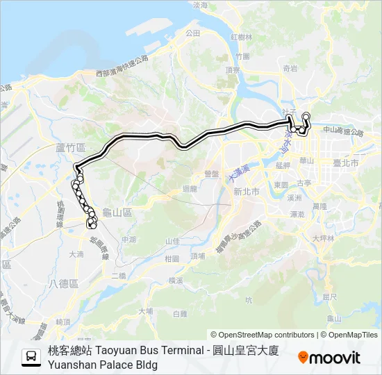 9023 Bus Line Map