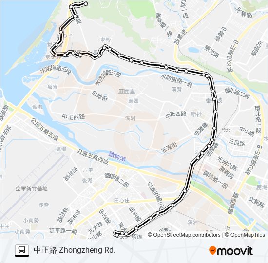 5600 bus Line Map