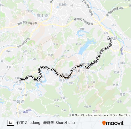 巴士5609的線路圖
