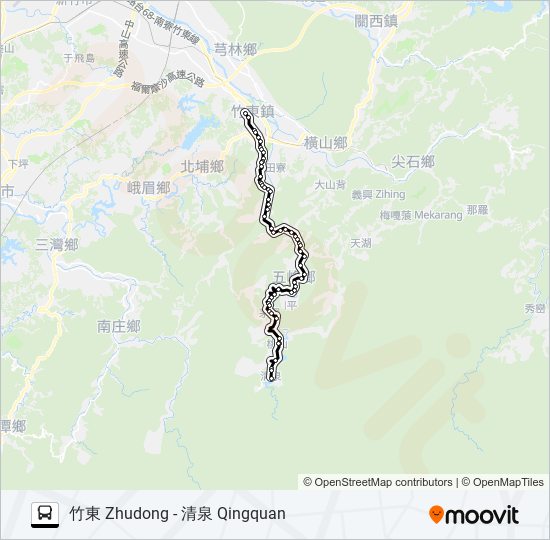 巴士5630的線路圖