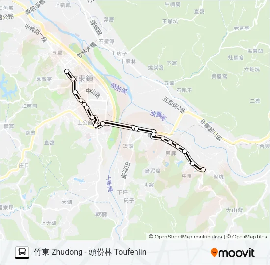 5635 Bus Line Map