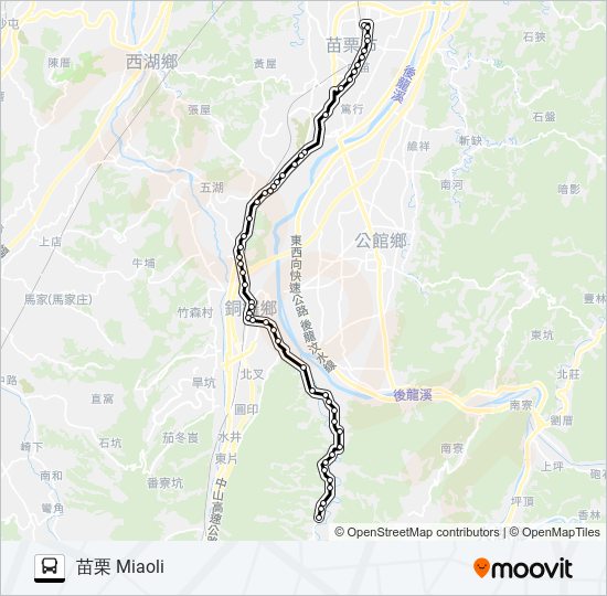 巴士5658的線路圖