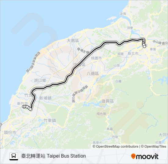 巴士9003的線路圖