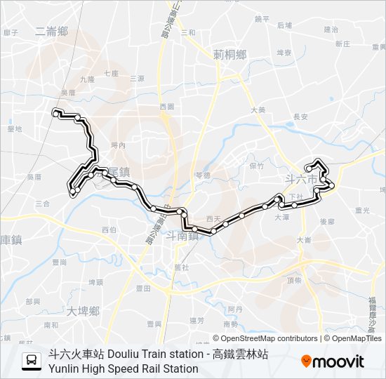 巴士7120的線路圖