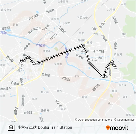 巴士7130的線路圖