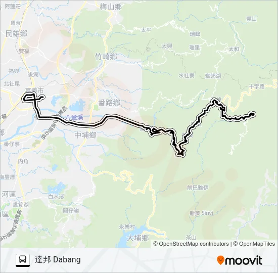 巴士7314的線路圖