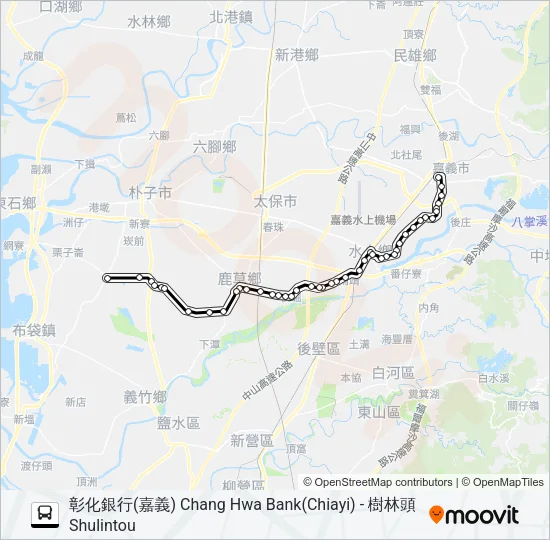 7213 Bus Line Map