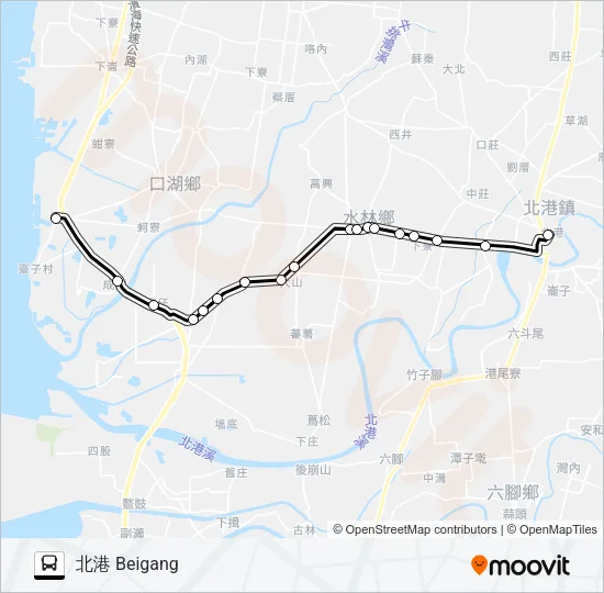 7223 Bus Line Map