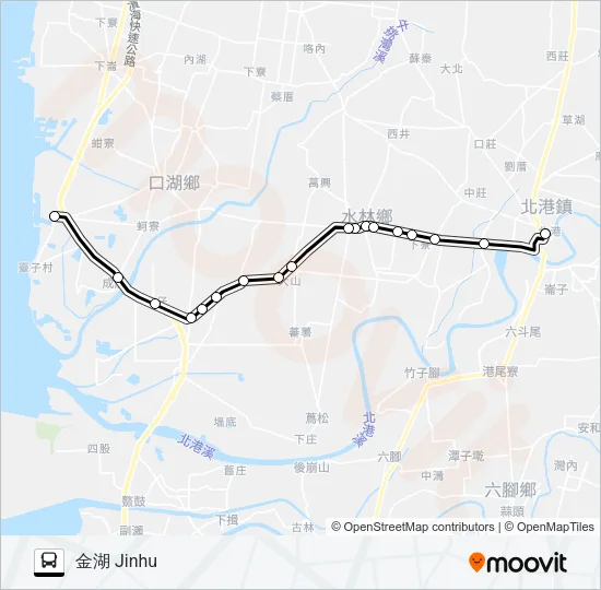 7223 Bus Line Map