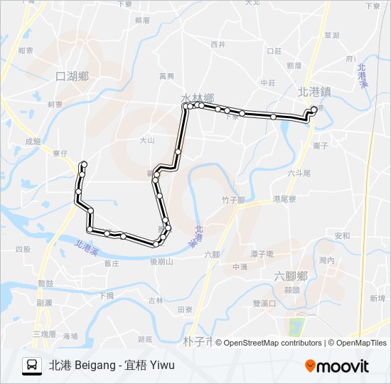 7224 bus Line Map