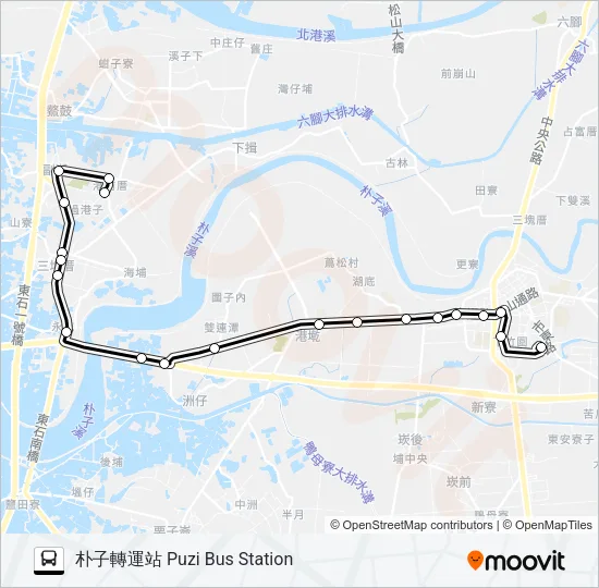 7228 Bus Line Map