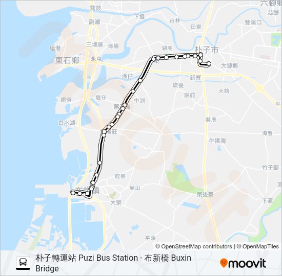 巴士7234的線路圖