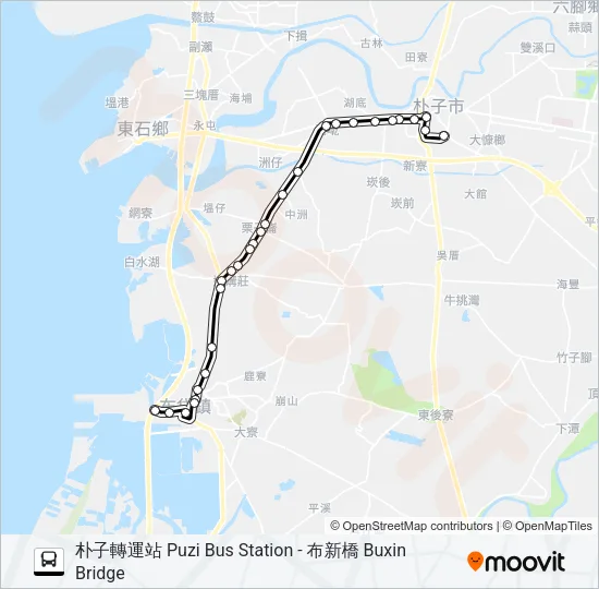 巴士7234的線路圖