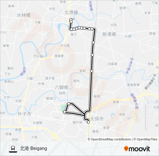 巴士7235的線路圖