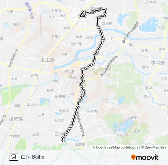 巴士7210B的線路圖