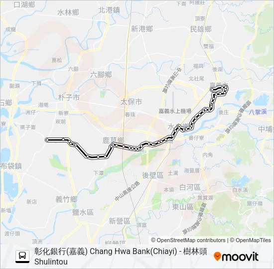 7213B Bus Line Map