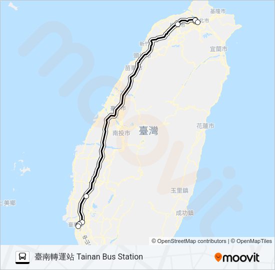 巴士7500E的線路圖