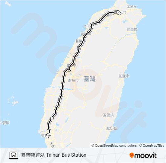 巴士7500M的線路圖